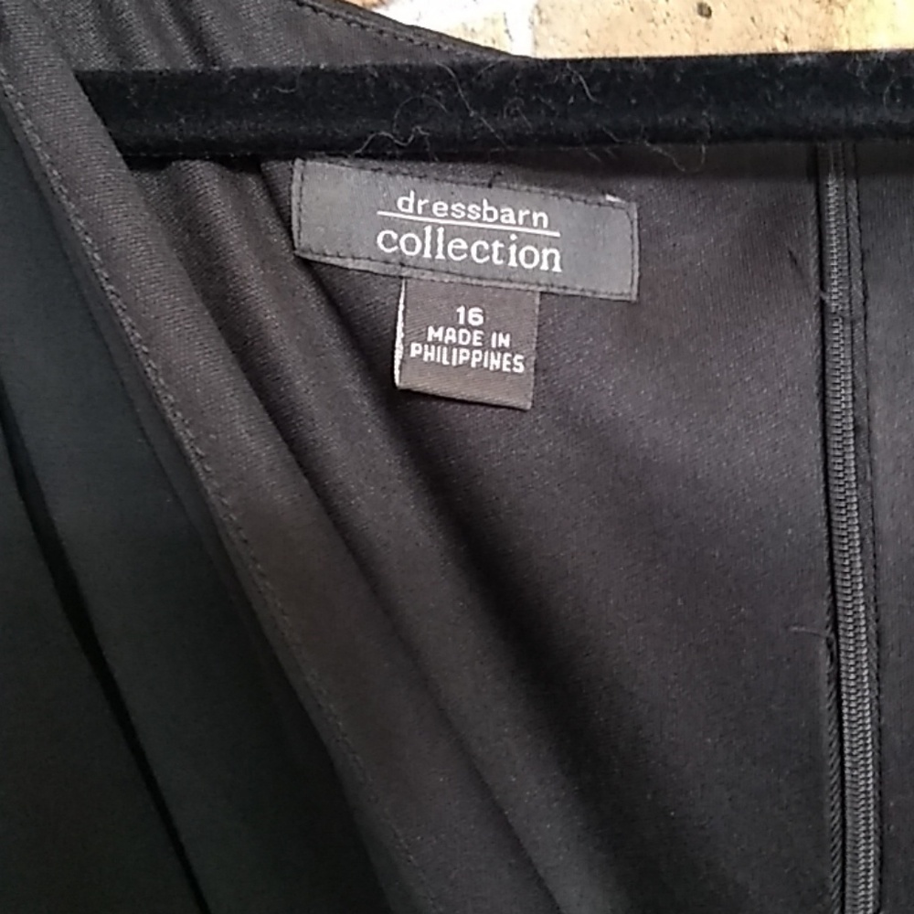 Black, 50's-style dress from Dress Barn - Picture 4 of 5